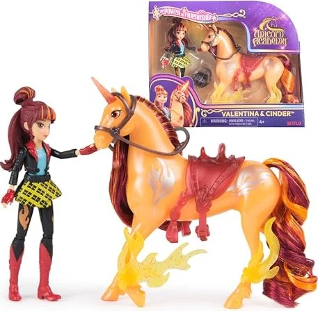 Spin Master Unicorn Academy - Valentina und Einhorn Cinder