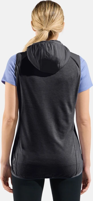 Odlo Ascent Wool Insulated Hybrid Weste schwarz (Damen)