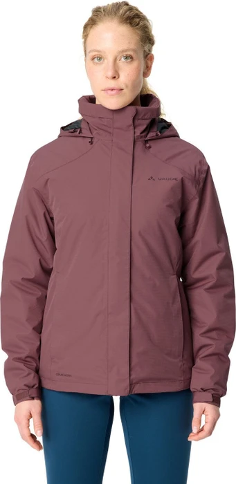 Vaude Escape Bike Warm Fahrradjacke ruby dusk (Damen)