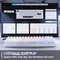 Attack Shark X68 HE Rapid Trigger Keyboard, weiß mit Kontur, LEDs RGB, Outemu White Jade Magnetic, USB, US Vorschaubild