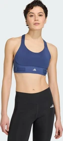 adidas FastImpact Luxe Run High-Support Sport-BH tech indigo (Damen)