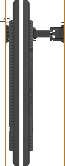 iiyama Halterungsset für ultraflache Wandinstallation, 55-65"