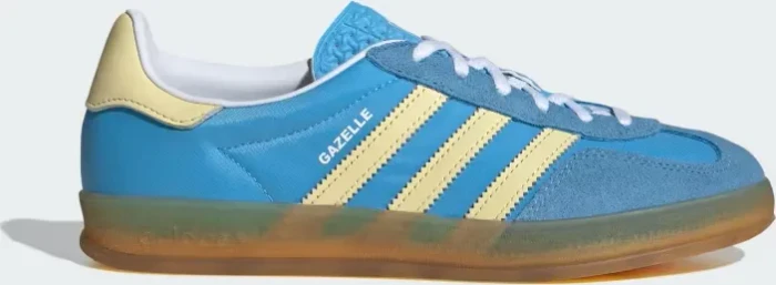 adidas Gazelle Indoor semi burst blue/almost yellow/cloud white
