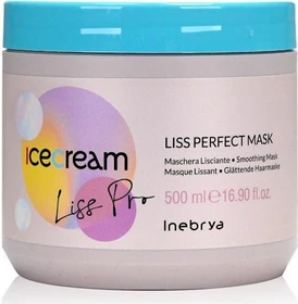 Inebrya Ice Cream Liss Perfect Glättende Haarmaske, 500ml