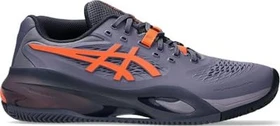 Asics Gel-Resolution X Clay greyish purple/nova orange (Herren)