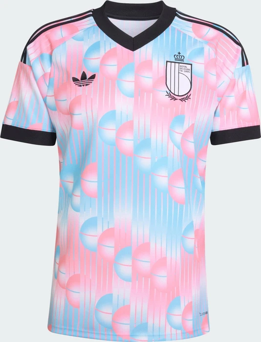 adidas FIFA WM 2026 Belgien Auswärtstrikot kurzarm frozen blue (Herren)