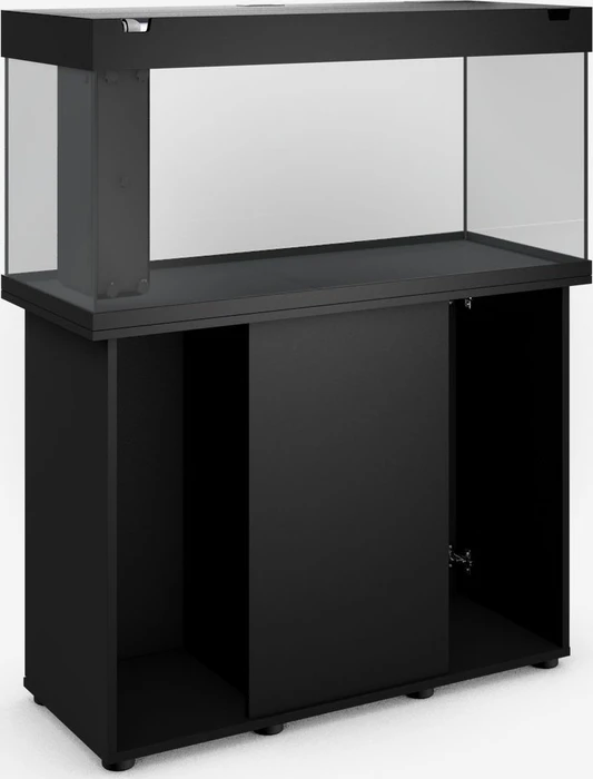 Juwel Rio 180 LED Aquarium-Set mit Unterschrank, schwarz/schwarz, 180l