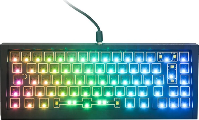 Ducky Outlaw 65 Barebone Gaming-Tastatur, schwarz, ANSI