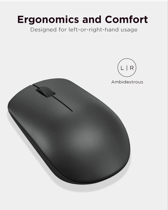 Lenovo 530 Wireless Mouse schwarz, USB