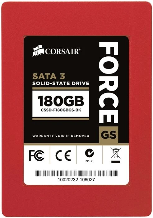 Corsair Force GS 180GB, 2.5" / SATA 6Gb/s