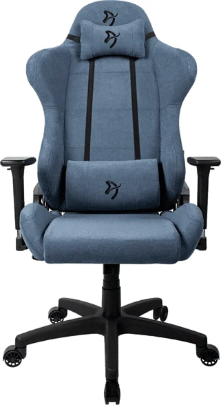 Arozzi Torretta Soft Fabric Gamingstuhl, blau