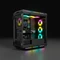 Corsair iCue 5000T RGB TG, schwarz, Glasfenster Vorschaubild
