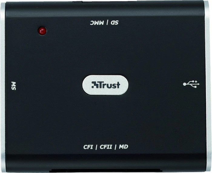 Trust CR-1300p 30-in-1 Multi-Slot-Cardreader, USB-A 2.0 Mini-B [Buchse]
