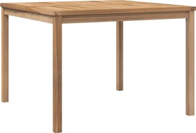 vidaXL Gartentisch Massivholz 110x110cm