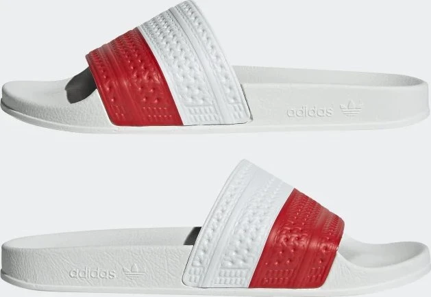 adidas Adilette cloud white/red (Herren)