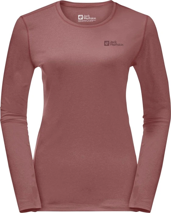 Jack Wolfskin Sky Thermal Funktionsshirt langarm mineral red (Damen)
