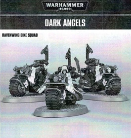 Games Workshop Warhammer 40.000 - Dark Angels - Ravenwing Bikeschwadron