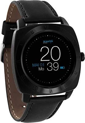 Xlyne Nara XW Pro schwarz mit Lederarmband schwarz