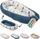 Ullenboom Kuschelnest Waffelpique Wale blau (C-5595-WM-BW)