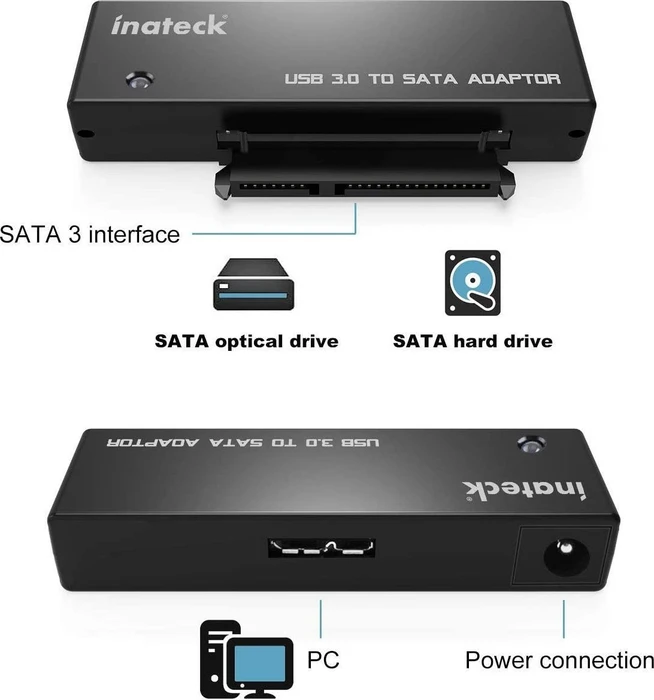 Inateck USB 3.0 auf SATA Adapter