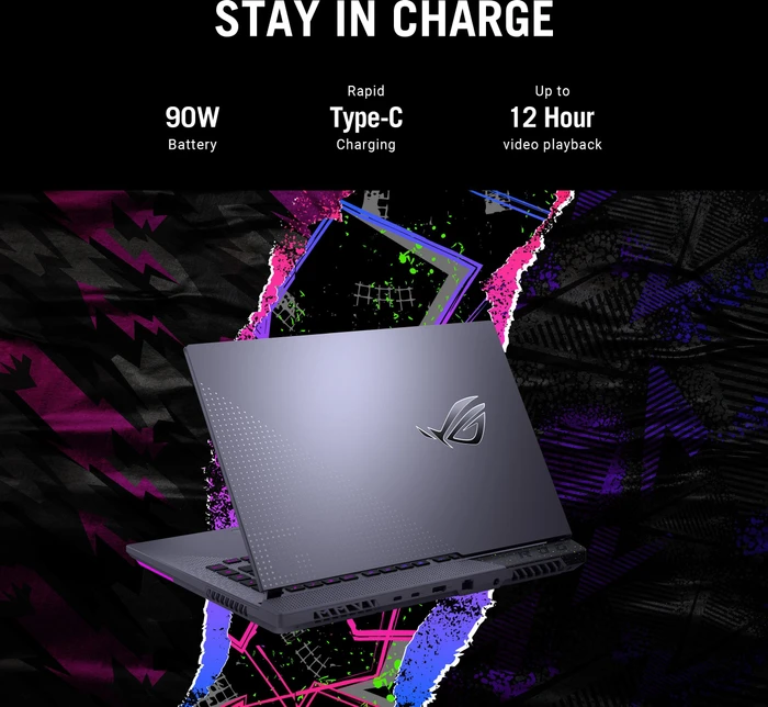 ASUS ROG Strix G17 G713RM-KH011W, Eclipse Gray, Ryzen 7 6800H, 16GB RAM, 1TB SSD, GeForce RTX 3060, DE