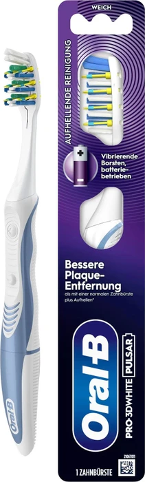 Oral-B Pro 3D White Pulsar weich, 1 Stück