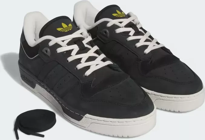 adidas Rivalry Low 86 core black/talc/pulse olive