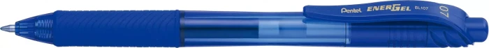 Pentel EnerGel X BL107 0.7mm/0.35mm Gelroller blau/transparent, 3er-Pack