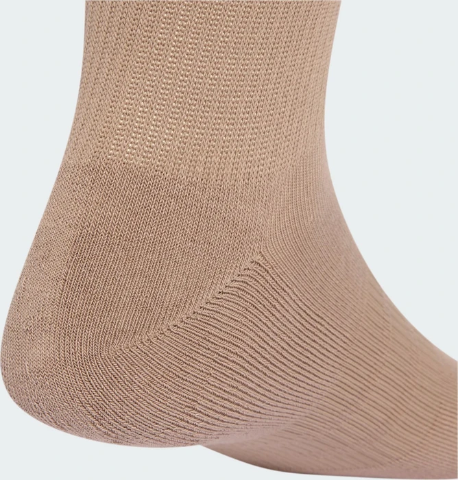 adidas Cushioned Crew Socken crystal linen/aurora coffee/chalky brown, 3 Paare