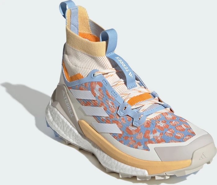 adidas Terrex Free Hiker 2.0 glow blue/cloud white/pure tangerine (Damen)