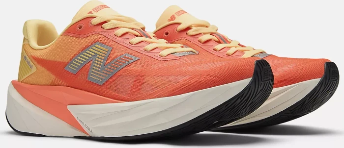 New Balance FuelCell Rebel v5 tangerine heat/silver metallic (Damen)