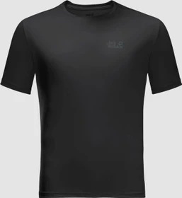 Jack Wolfskin Tech Funktionsshirt kurzarm schwarz (Herren)