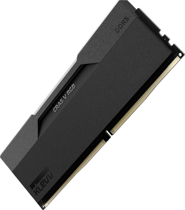 Klevv Cras V RGB Obsidian Black UDIMM 32GB Kit, DDR5-6000, CL30-38-38-78