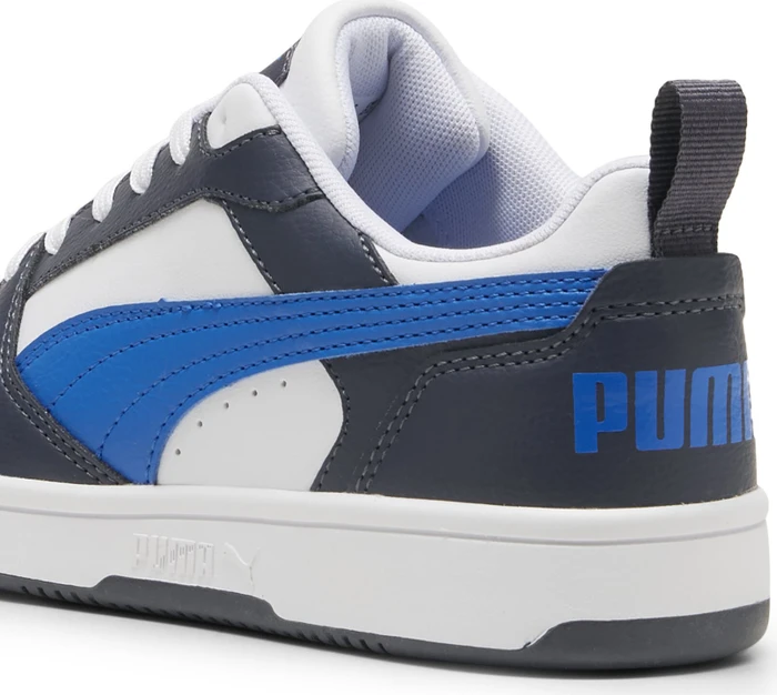 Puma Rebound V6 Lo puma white/hyperlink blue/galactic gray (Junior)