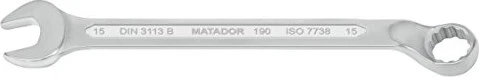 Matador 0190 Ring-Maulschlüssel, 15x207mm