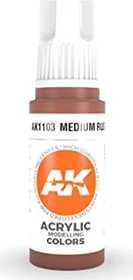 AK-Interactive 3rd Gen Acrylic Colors Acrylic Modelling Colors medium rust, 17ml