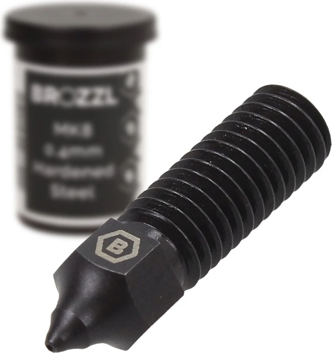 Brozzl Druckdüse Stahl gehärtet für Creality K1 & K1 Max, 1.75mm, 0.6mm