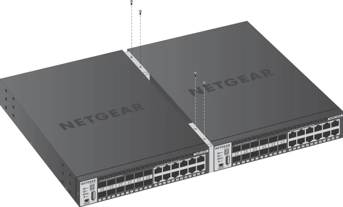 Netgear ProSAFE M4300 Desktop 10G Managed Switch, 12x RJ-45, 12x SFP+