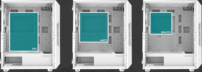 Zalman i3 Neo ARGB, weiß, Glasfenster