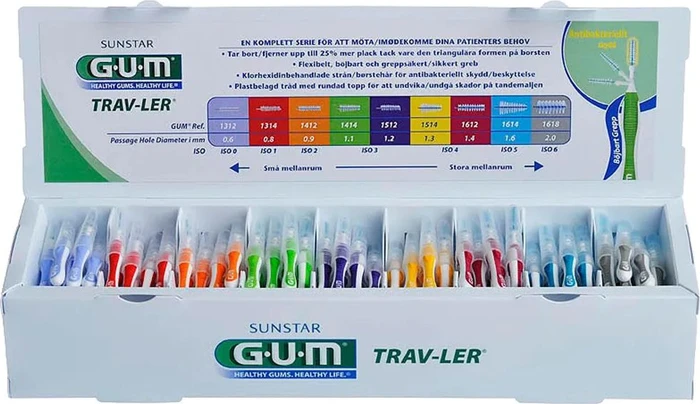 Sunstar Gum TRAV-LER Sortiment Interdental-Set, 9-tlg.