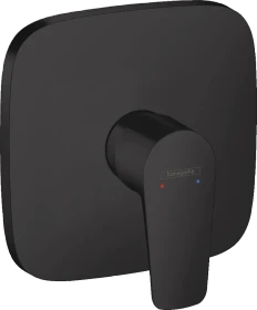 Hansgrohe Talis E Einhebel-Brausemischer Unterputz für iBox universa mattschwarz