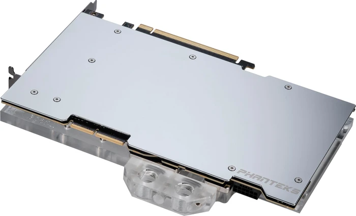 Phanteks Glacier G30 GIGABYTE 3090 Ti chrome, mit Backplate