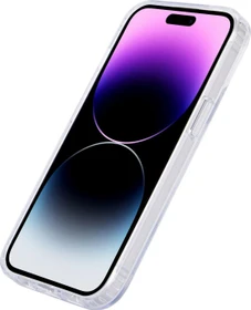 eSTUFF Berlin Magnetic Hybrid Cover für Apple iPhone 15 Plus transparent