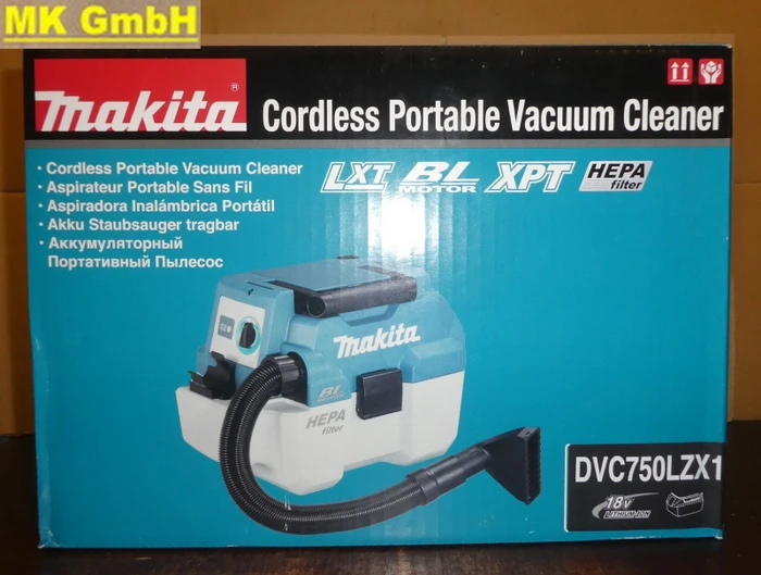 Makita DVC750LZX1 Akku-Trockensauger solo