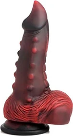 Creature Cocks Lava Demon Thick Nubbed Silicone Dildo