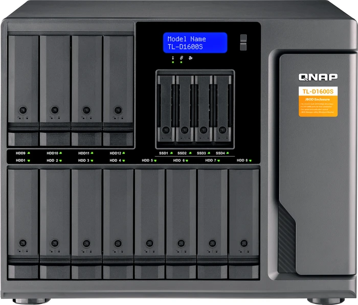 QNAP Expansion Unit TL-D1600S, 4x Mini SAS
