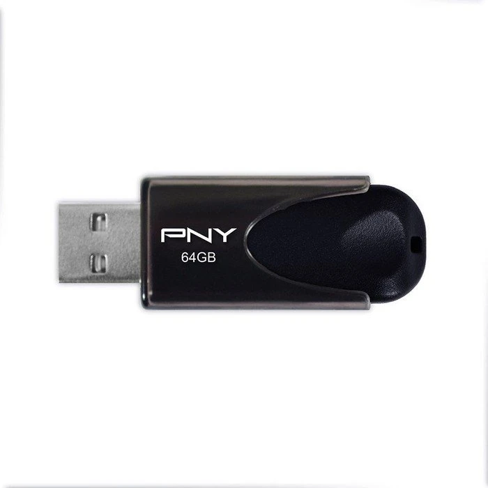 PNY Attaché 4 128GB schwarz, USB-A, USB 2.0