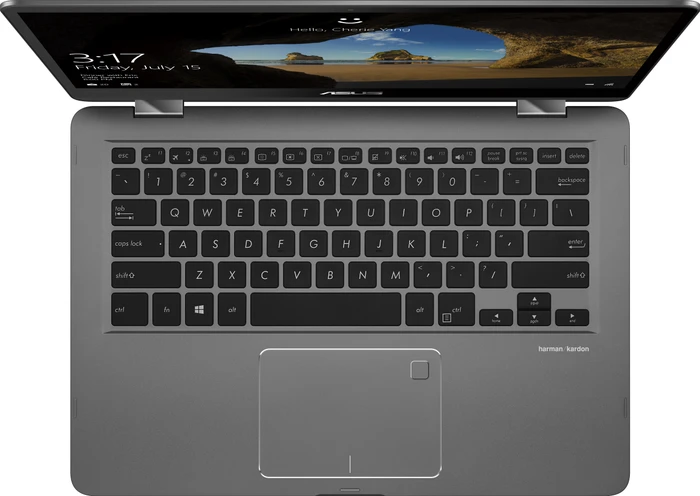 ASUS ZenBook Flip 14 UX461UA, Slate Grey, Core i5-8250U, 8GB RAM, 256GB SSD, DE