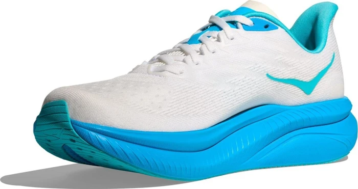 Hoka Mach 6 white/skyward blue (Herren)