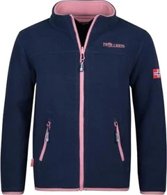 Trollkids Girls Oppdal XT Funktionsjacke navy/mauve (Junior)